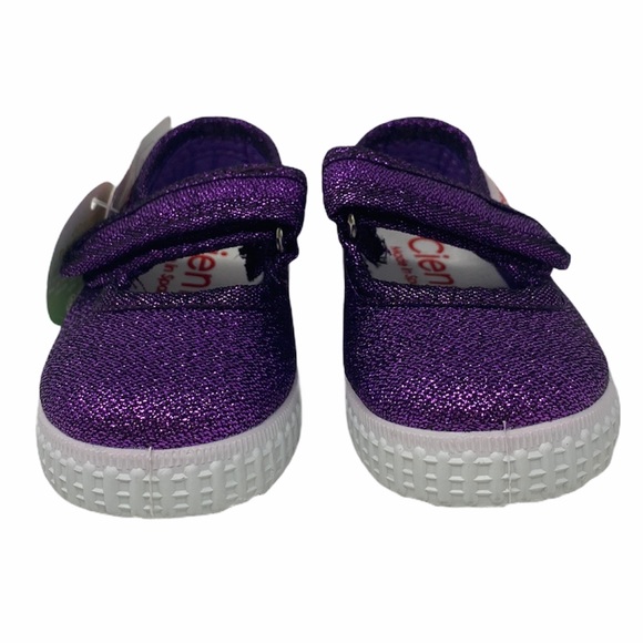 CIENTA**Purple Sparkle Canvas Shoes**EU 19 IS 3.5 - Picture 2 of 5